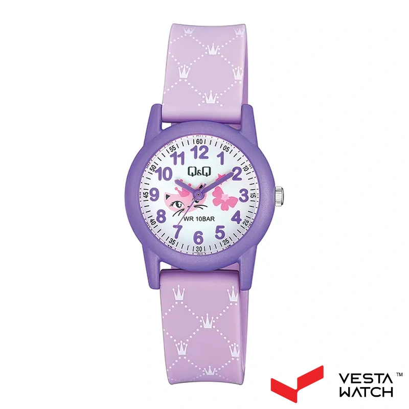 ساعت مچی بچگانه کیو اند کیو Q&Q مدل VR99J014Y