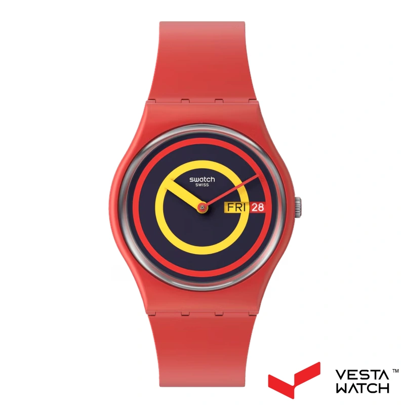 ساعت مچی زنانه سواچ SWATCH مدل SO28R702