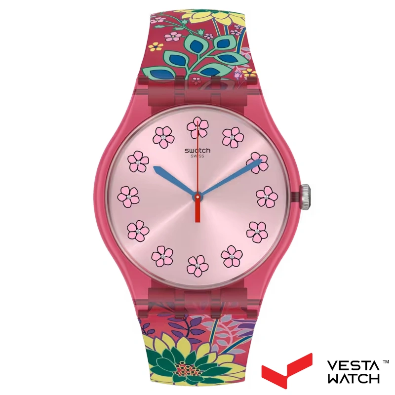 ساعت مچی زنانه سواچ SWATCH مدل SUOP112