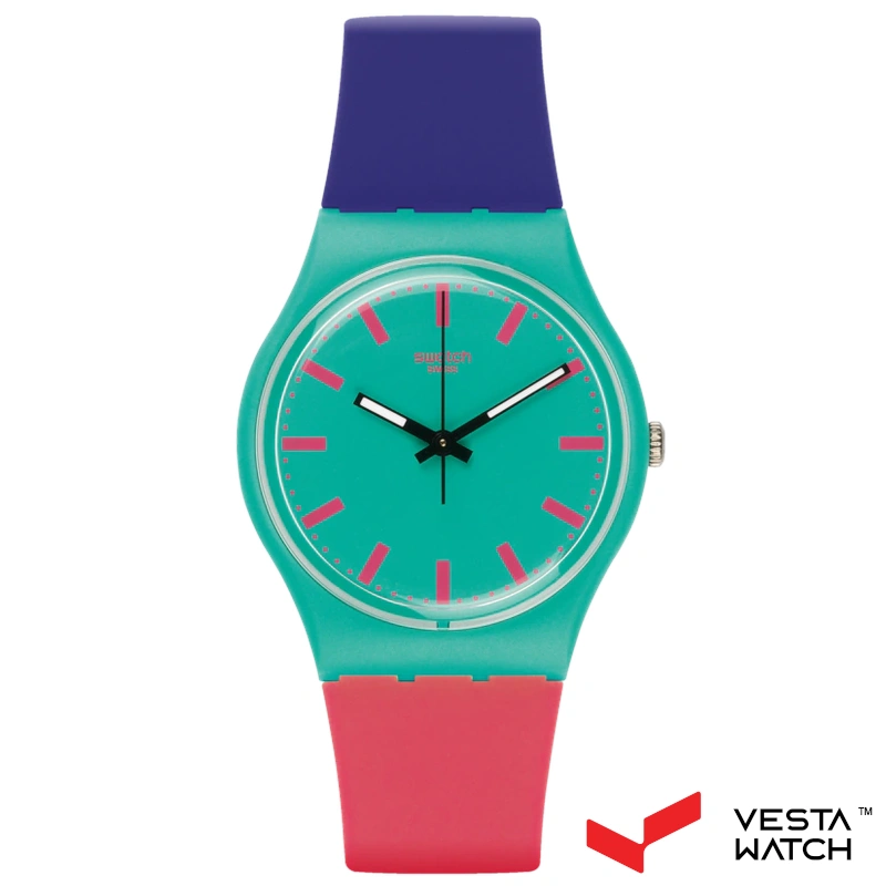 ساعت مچی زنانه سواچ SWATCH مدل GG215