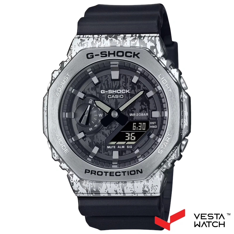 ساعت مچی مردانه کاسیو جی‌شاک CASIO G-SHOCK مدل GM-2100GC-1ADR