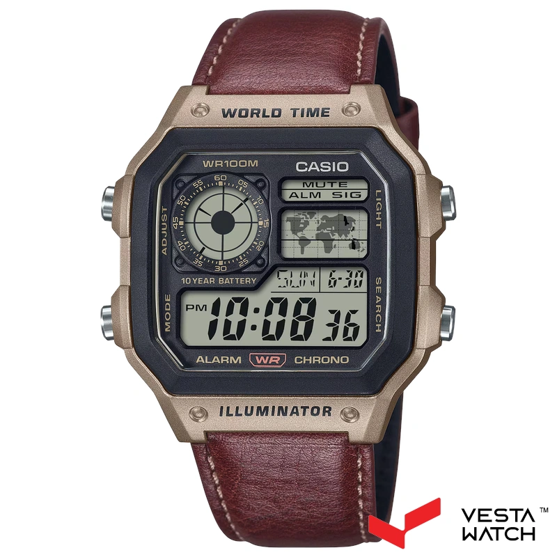 ساعت مچی مردانه کاسیو CASIO مدل AE-1200WHL-5AVDF