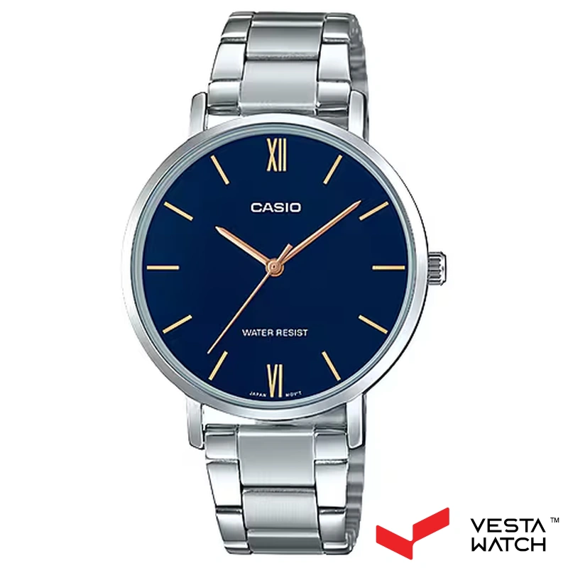 ساعت مچی زنانه کاسیو CASIO مدل LTP-VT01D-2BU