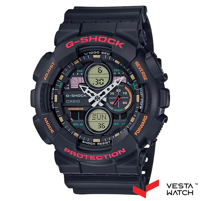 ساعت مچی مردانه کاسیو جی‌شاک CASIO G-SHOCK مدل GA-140-1A4DR