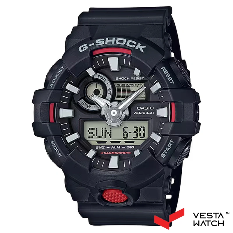 ساعت مچی مردانه کاسیو جی‌شاک CASIO G-SHOCK مدل GA-700-1ADR