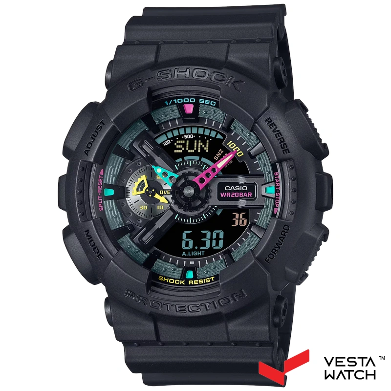 ساعت مچی مردانه کاسیو جی‌شاک CASIO G-SHOCK مدل GA-110MF-1ADR