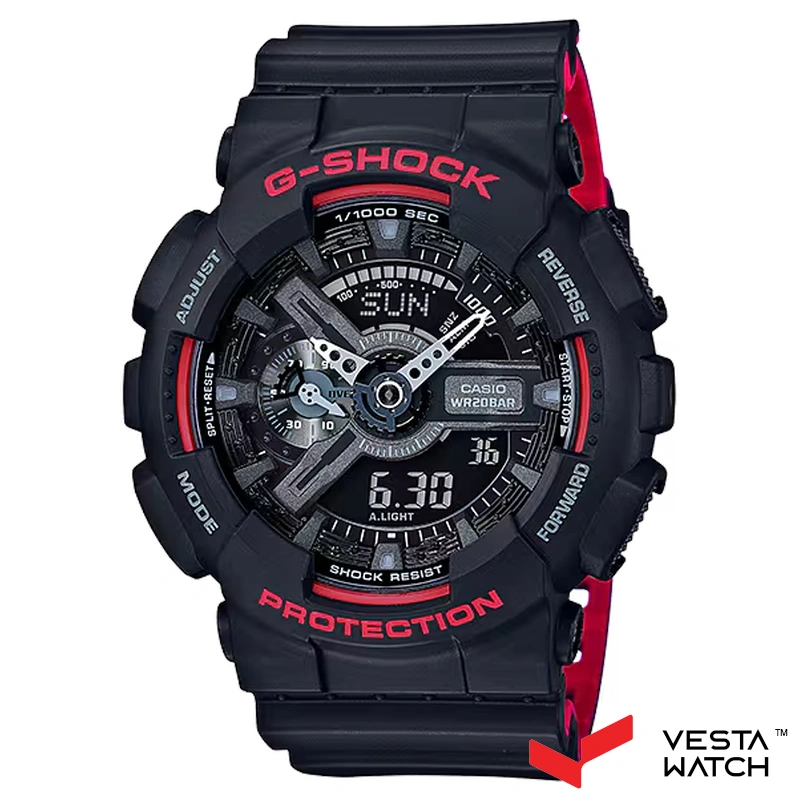 ساعت مچی مردانه کاسیو جی‌شاک CASIO G-SHOCK مدل GA-110HR-1ADR