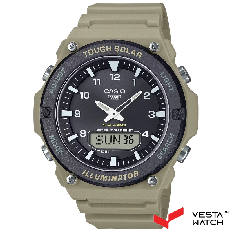 ساعت مچی مردانه کاسیو CASIO مدل AQ-S820W-5AV