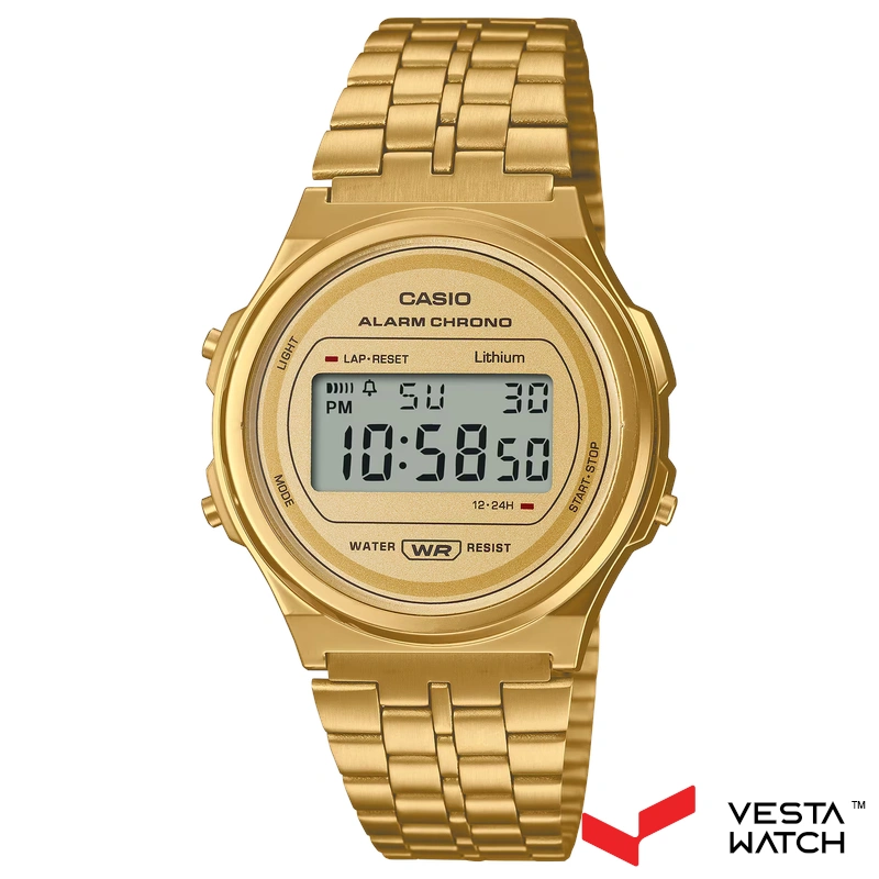 ساعت مچی مردانه و زنانه کاسیو CASIO مدل A-171WEG-9ADF