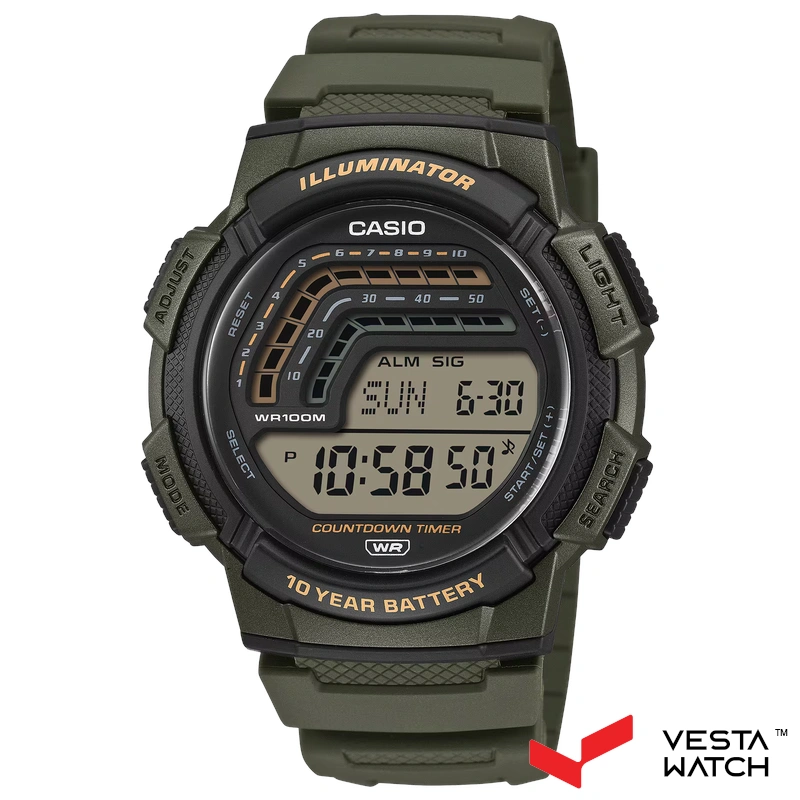 ساعت مچی مردانه کاسیو CASIO مدل WS-1800-3A