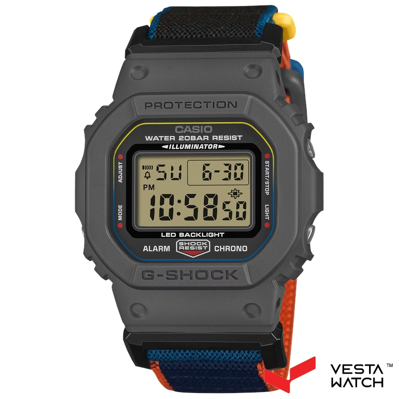 ساعت مچی مردانه کاسیو جی‌شاک CASIO G-SHOCK مدل DW-5600MNC-8A2DR