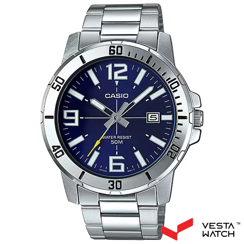 ساعت مچی مردانه کاسیو CASIO مدل MTP-VD01D-2B