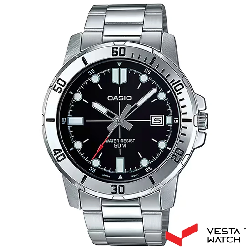 ساعت مچی مردانه کاسیو CASIO مدل MTP-VD01D-1E