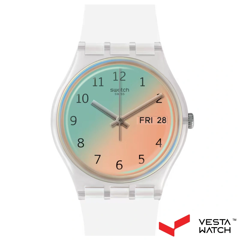 ساعت مچی زنانه سواچ SWATCH مدل GE720
