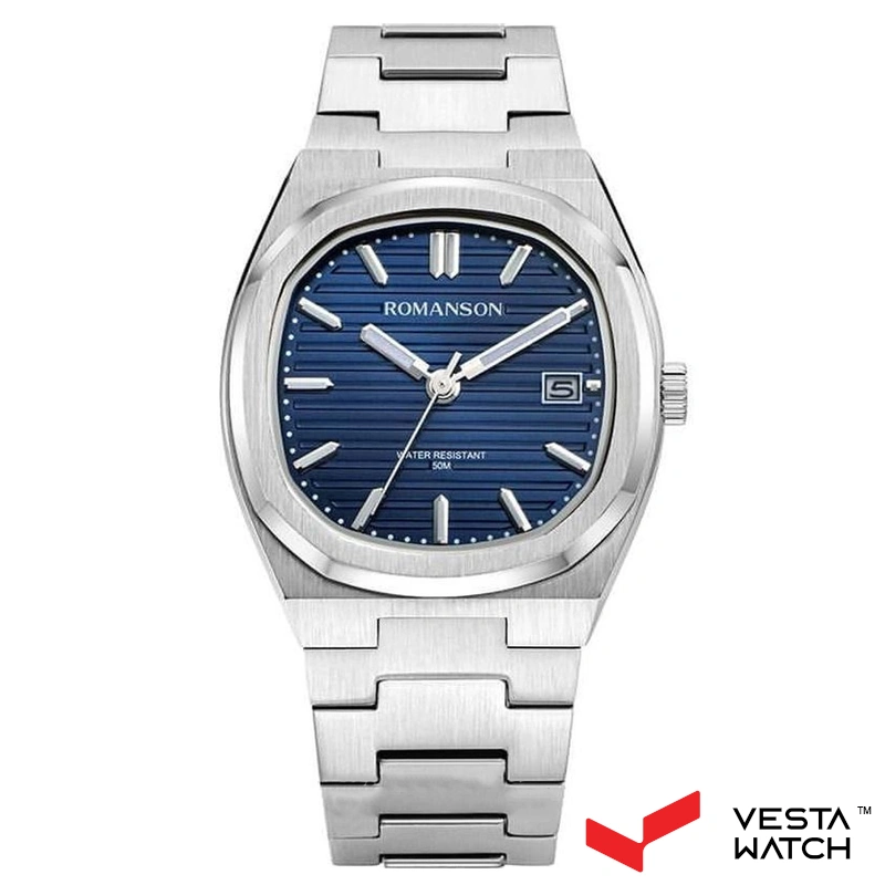 ساعت مچی مردانه رومانسون ROMANSON مدل TM3BS008MMWWAN2W