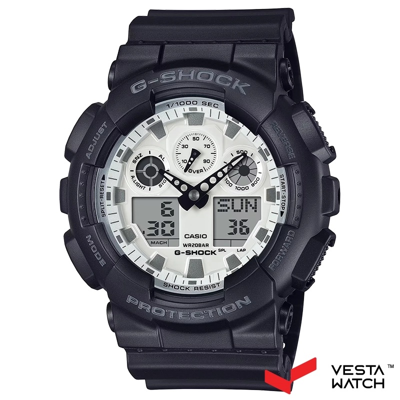 ساعت مچی مردانه کاسیو جی‌شاک CASIO G-SHOCK مدل GA-100WD-1A