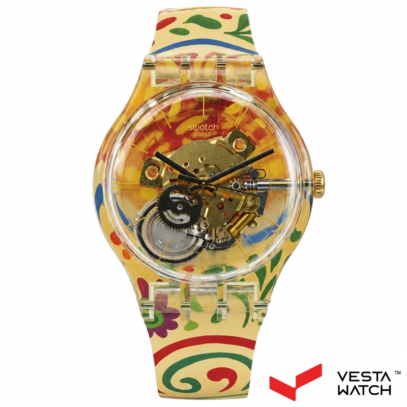 ساعت مچی کلکسیونی مردانه و زنانه سواچ SWATCH مدل SUOK136-01