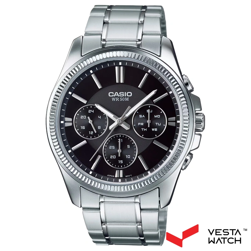 ساعت مچی مردانه کاسیو CASIO مدل MTP-1375D-1A