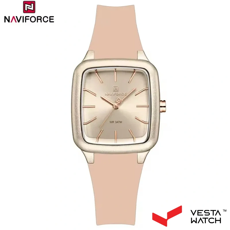 ساعت مچی زنانه نیوی فورس NAVIFORCE مدل NF5055 RG/RG