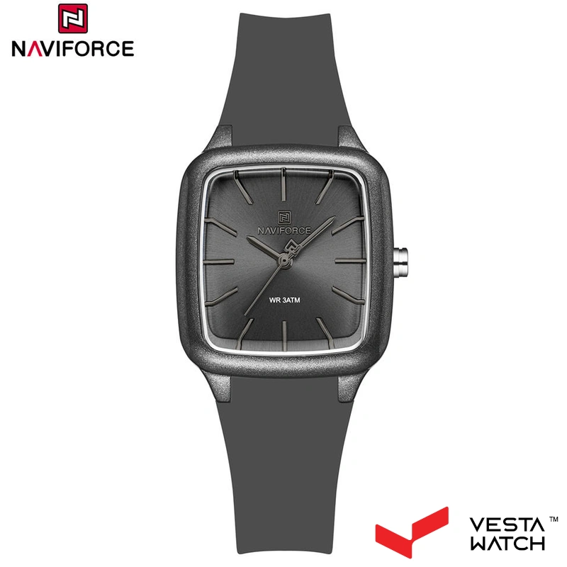 ساعت مچی زنانه نیوی فورس NAVIFORCE مدل NF5055 GY/GY
