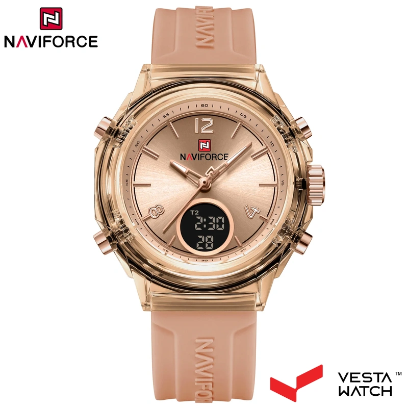 ساعت مچی زنانه نیوی فوری NAVIFORCE مدل NF7109 RG/RG