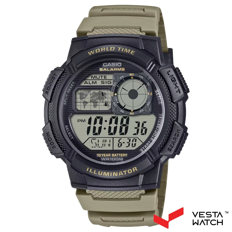 ساعت مچی مردانه کاسیو CASIO مدل AE-1000W-5AVDF