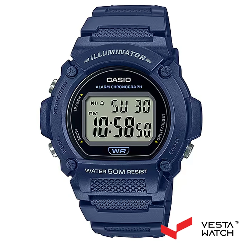 ساعت مچی مردانه کاسیو CASIO مدل W-219H-2AVDF