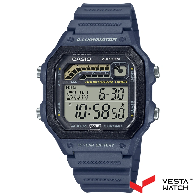 ساعت مچی مردانه کاسیو CASIO مدل WS-1600H-2AVDF