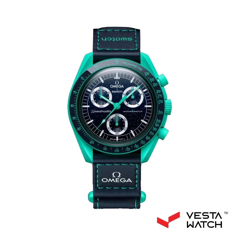 ساعت مچی امگا سواچ شفق قطبی Omega Swatch POLAR LIGHTS