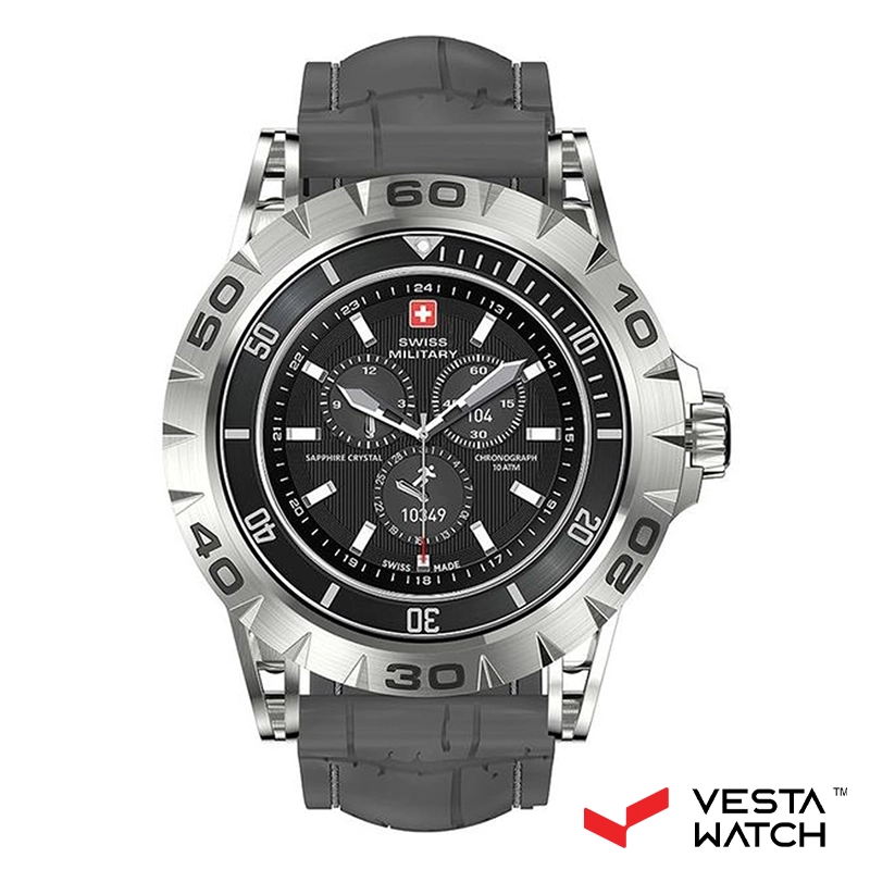 ساعت مچی هوشمند سوئیس میلیتاری SWISS MILITARY مدل SM-WCH-DOM2-S-GRY