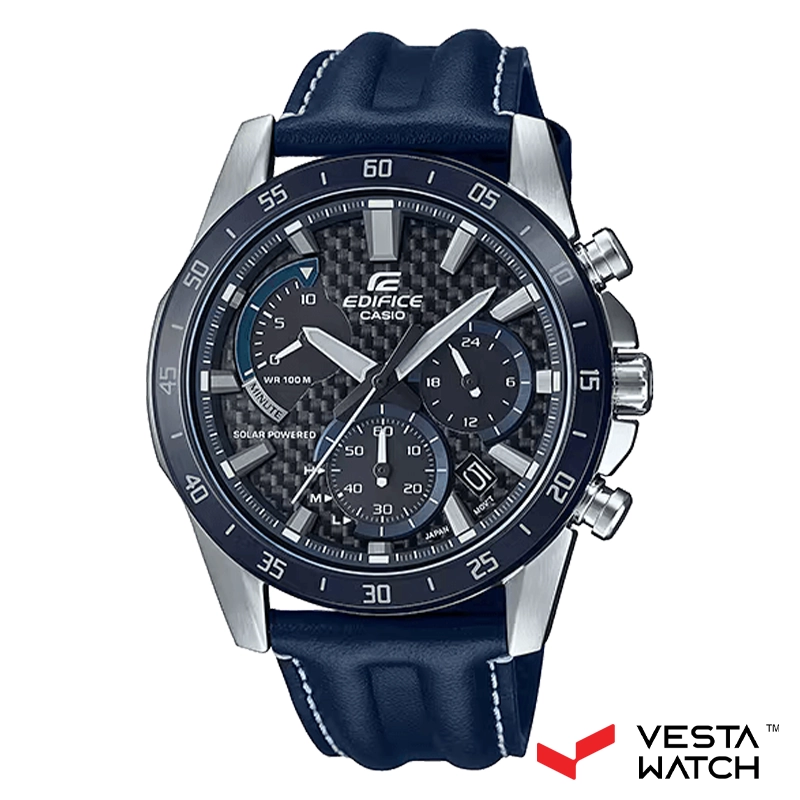ساعت مچی مردانه کاسیو ادیفایس CASIO EDIFICE مدل EQS-930BL-2AVUDF