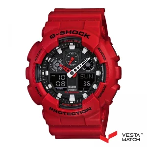 ساعت مچی مردانه کاسیو جیشاک CASIO G-SHOCK مدل GA-100B-4ADR