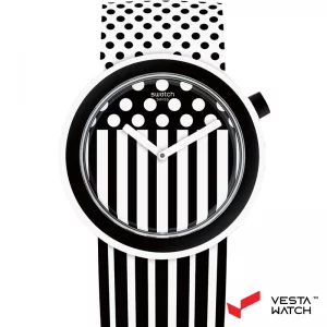 ساعت مچی زنانه سواچ SWATCH مدل PNW101