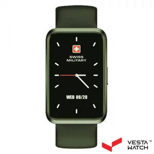 ساعت مچی هوشمند سوئیس میلیتاری SWISS MILITARY مدل  SM-BAND-RIHNE2-GRNFSIS