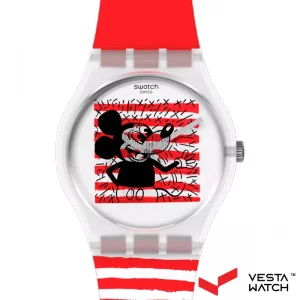 ساعت مچی مردانه و زنانه سواچ SWATCH مدل GZ352