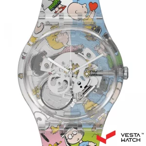 ساعت مچی مردانه و زنانه سواچ SWATCH مدل SUOK137-014