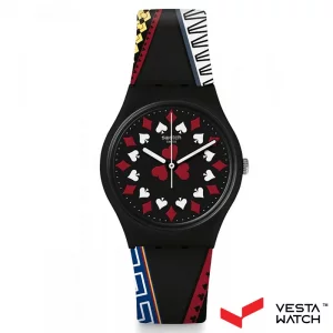 ساعت مچی مردانه و زنانه سواچ SWATCH مدل GZ340