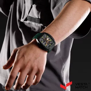 ساعت مچی مردانه نیوی فورس NAVI FORCE مدل NF 8052 B/GN/GN