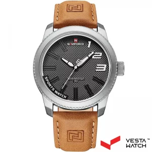 ساعت مچی مردانه نیوی فورس NAVI FORCE مدل NF 9202 S/W/L.BN