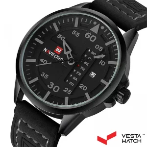 ساعت مچی مردانه نیوی فورس NAVI FORCE مدل NF9074 B/GY/B