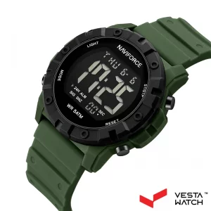 ساعت مچی مردانه نیوی فورس NAVI FORCE مدل NF7110 B/GN/B