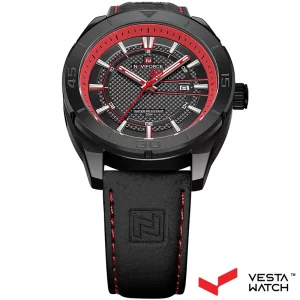 ساعت مچی مردانه نیوی فورس NAVI FORCE مدل NF9209 B/R/B