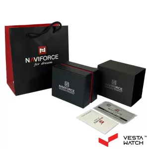 ساعت مچی زنانه نیوی فورس NAVI FORCE مدل NF7106 BE/BE/BE