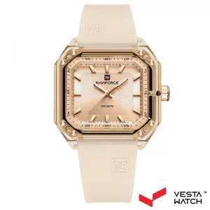 ساعت مچی زنانه نیوی فورس NAVI FORCE مدل NF7106 BG/BG/BG