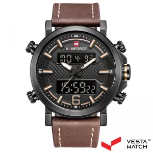 ساعت مچی مردانه نیوی فورس NAVI FORCE مدل NF9135 B/Y/BN