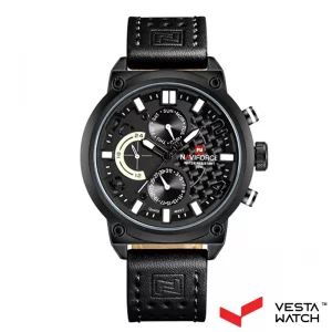 ساعت مچی مردانه نیوی فورس NAVI FORCE مدل NF9068-B/W/B