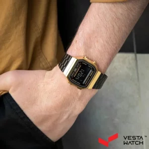 ساعت مچی کاسیو CASIO مدل A168WEGB-1BDF