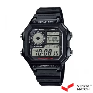 ساعت مچی مردانه کاسیو CASIO مدل AE-1200WH-1A