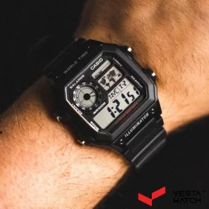 ساعت مچی مردانه کاسیو CASIO مدل AE-1200WH-1A