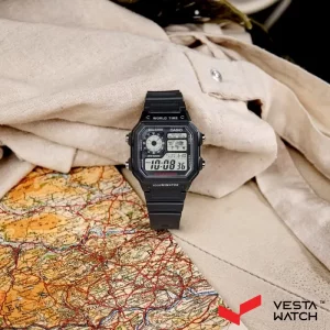 ساعت مچی مردانه کاسیو CASIO مدل AE-1200WH-1A